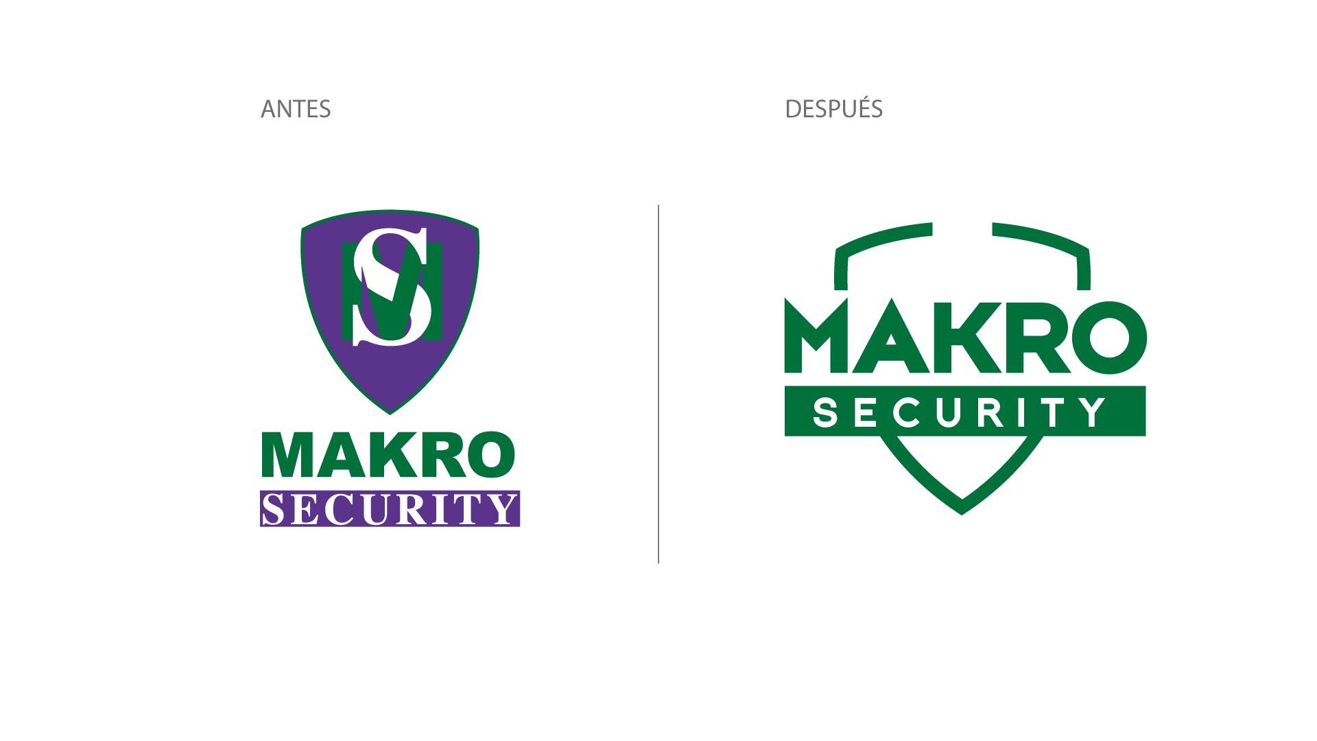 Diseno-logo-antes-despues-branding-makro-security-agencia-imagen-corporativa rediseño de logotipo makro security
