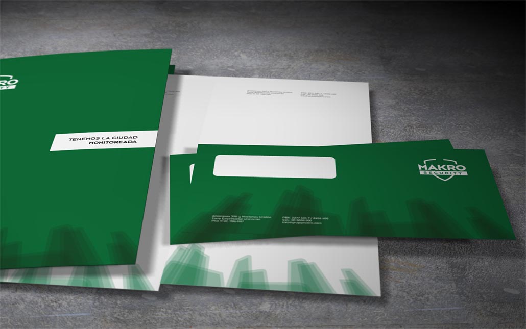 diseno-branding-logo-makro-security-empresa-guardiania-seguridad-privada-dogma-cg diseño de papelería makro security