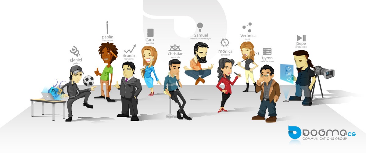 Equipo creativo cuentas agencia efectiva1