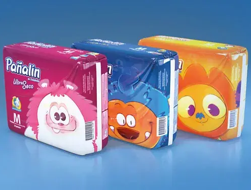 Diseno funda panales bebe panalin otelo fabell packaging dogma cg