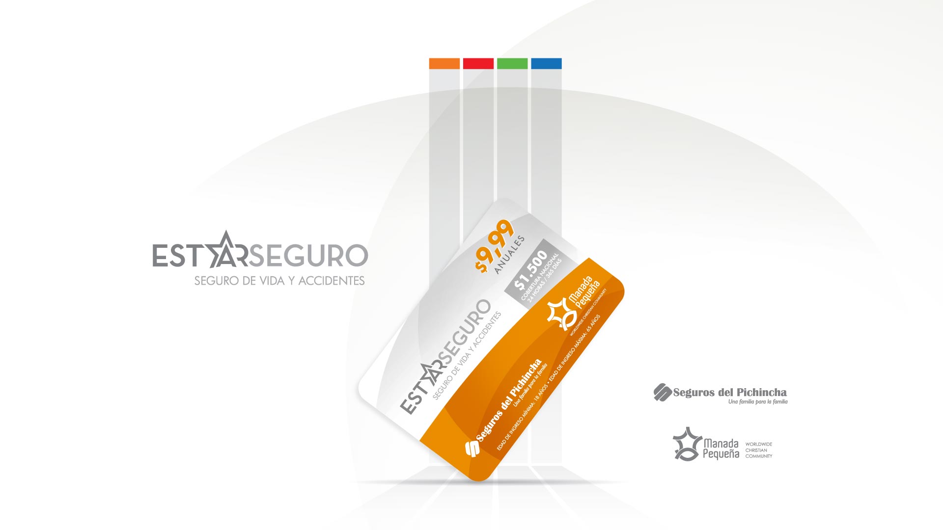 Diseño de tarjetas Estar Seguro