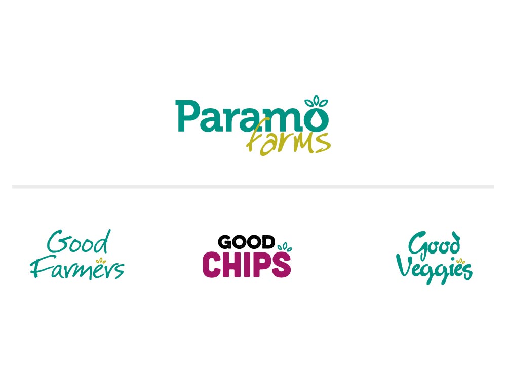 diseño marca Paramo Farms