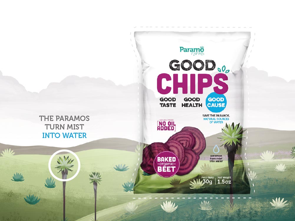 Diseño Paramo Farms Packaging
