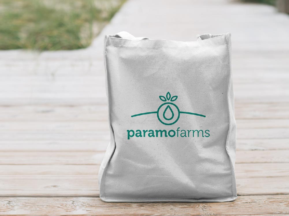 diseño packaging Paramo Farms