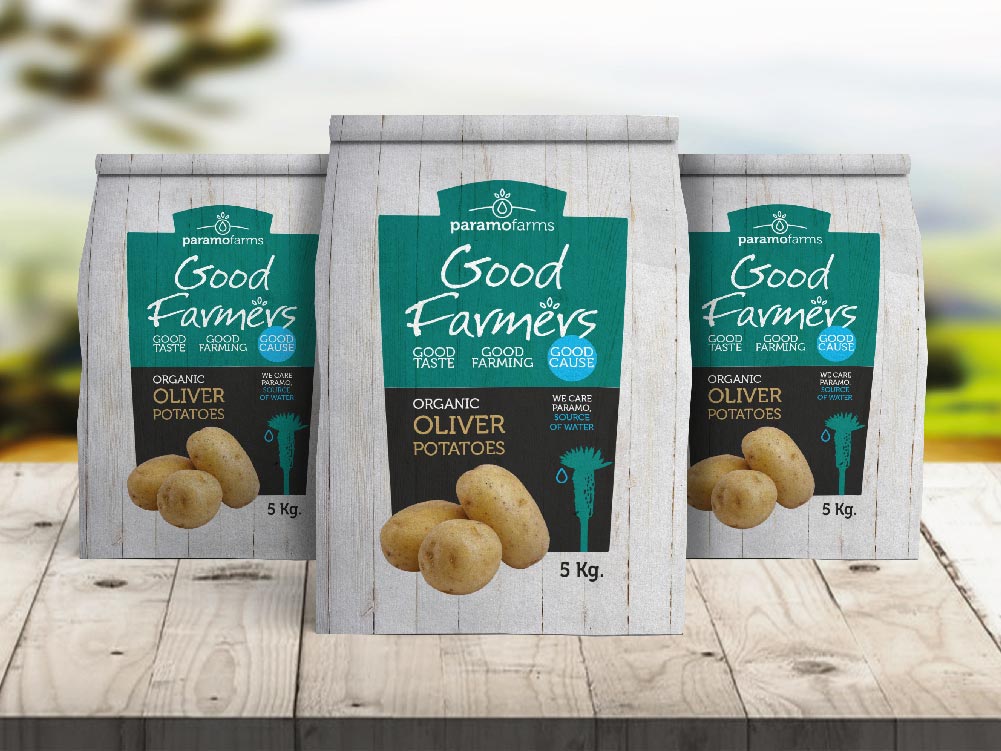 diseño marca Paramo Farms