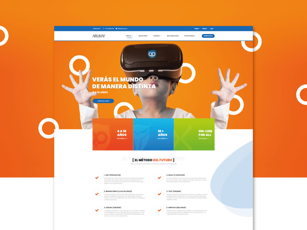 Diseno plataforma e learning institucion educativa escuela colegio universidad dogma cg 2