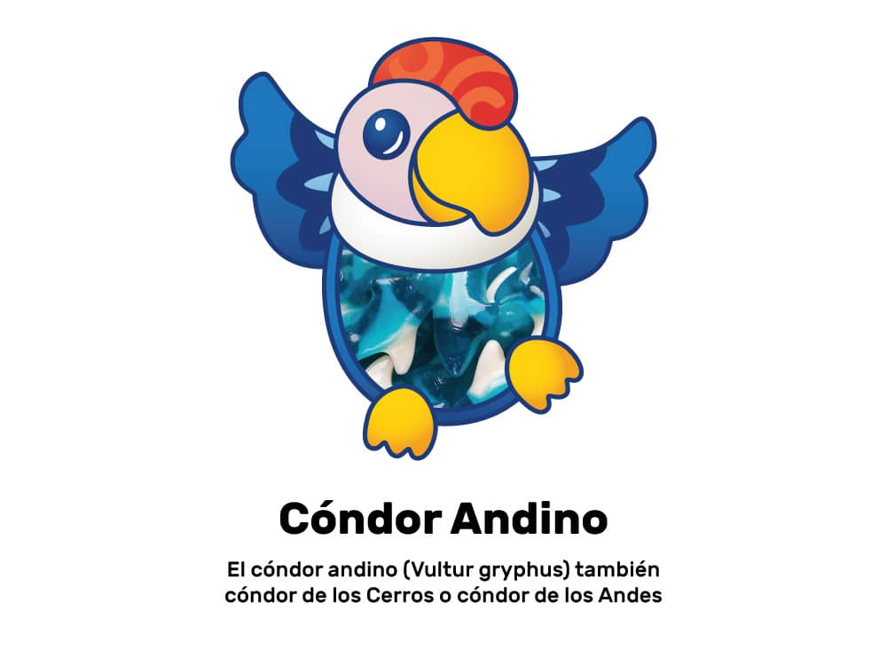 ilustracion personaje empresa confiteria golosinas gomitas C