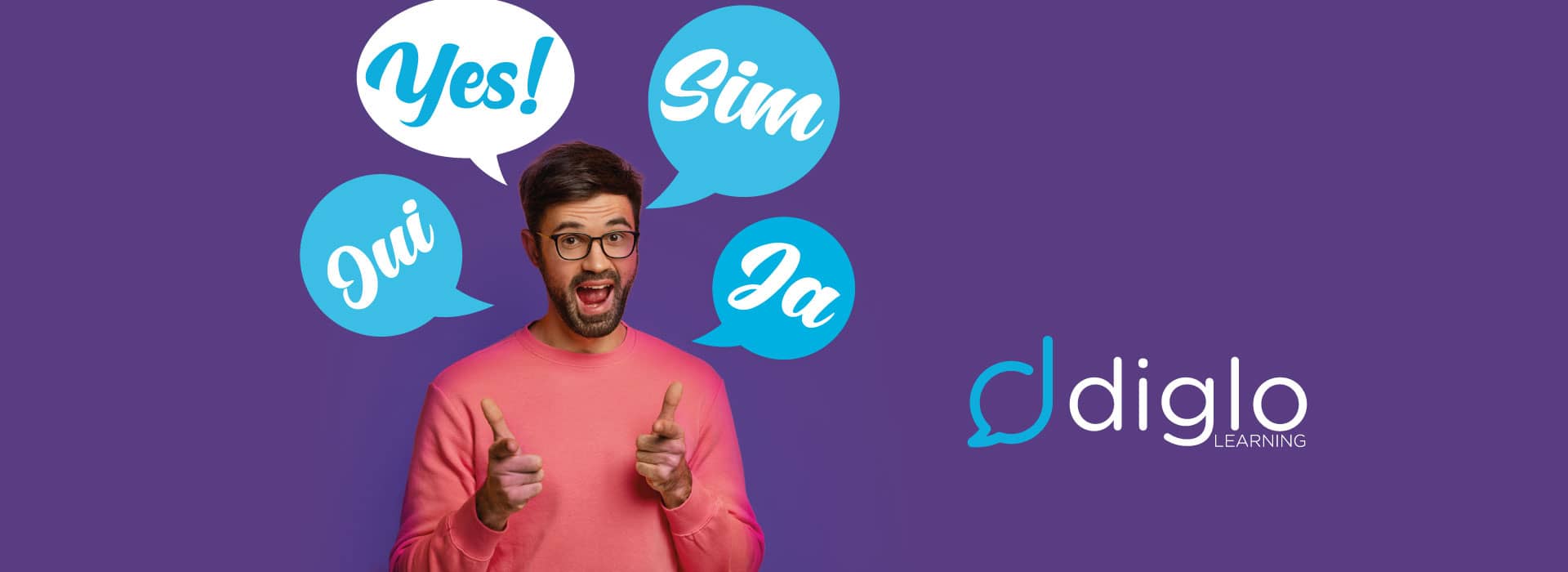 Creatividad lanzamiento marca escuela idiomas diglo dogma cg 2