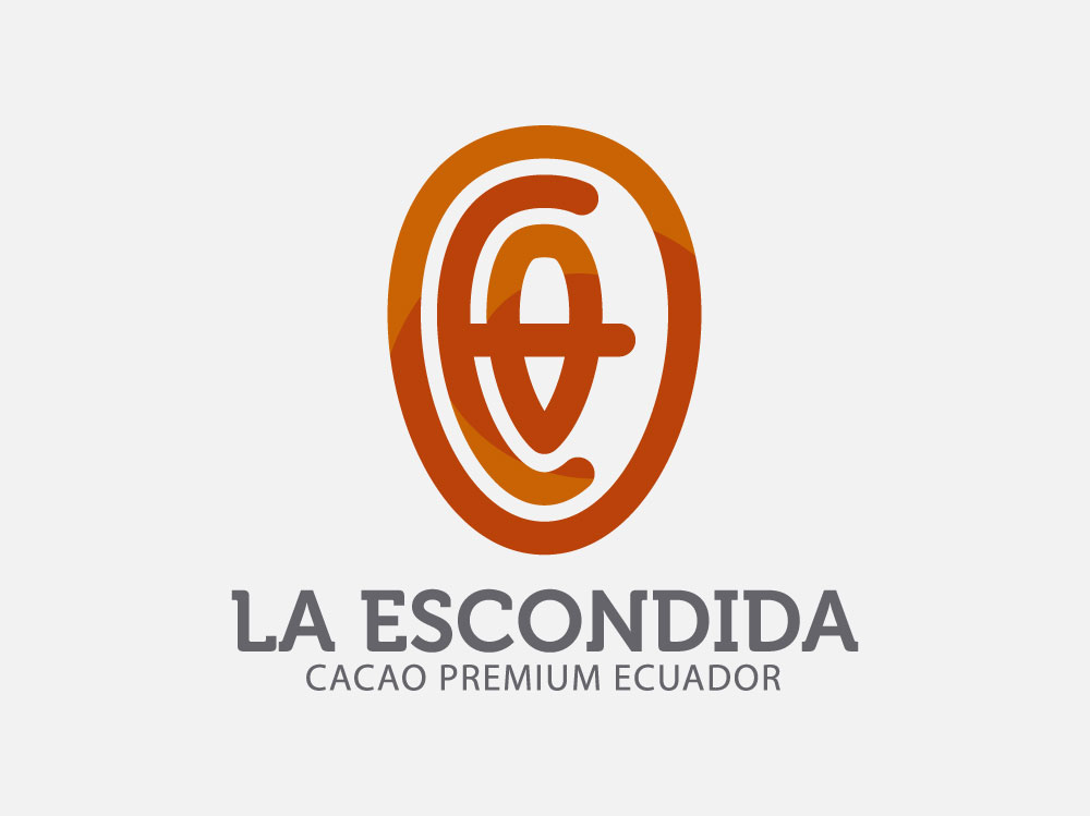 Diseno logotipo chocolate premium cacao exportacion C