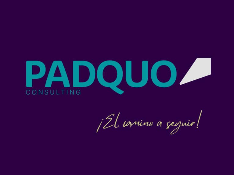 Diseno nombre marca empresa consultora padquo movil C